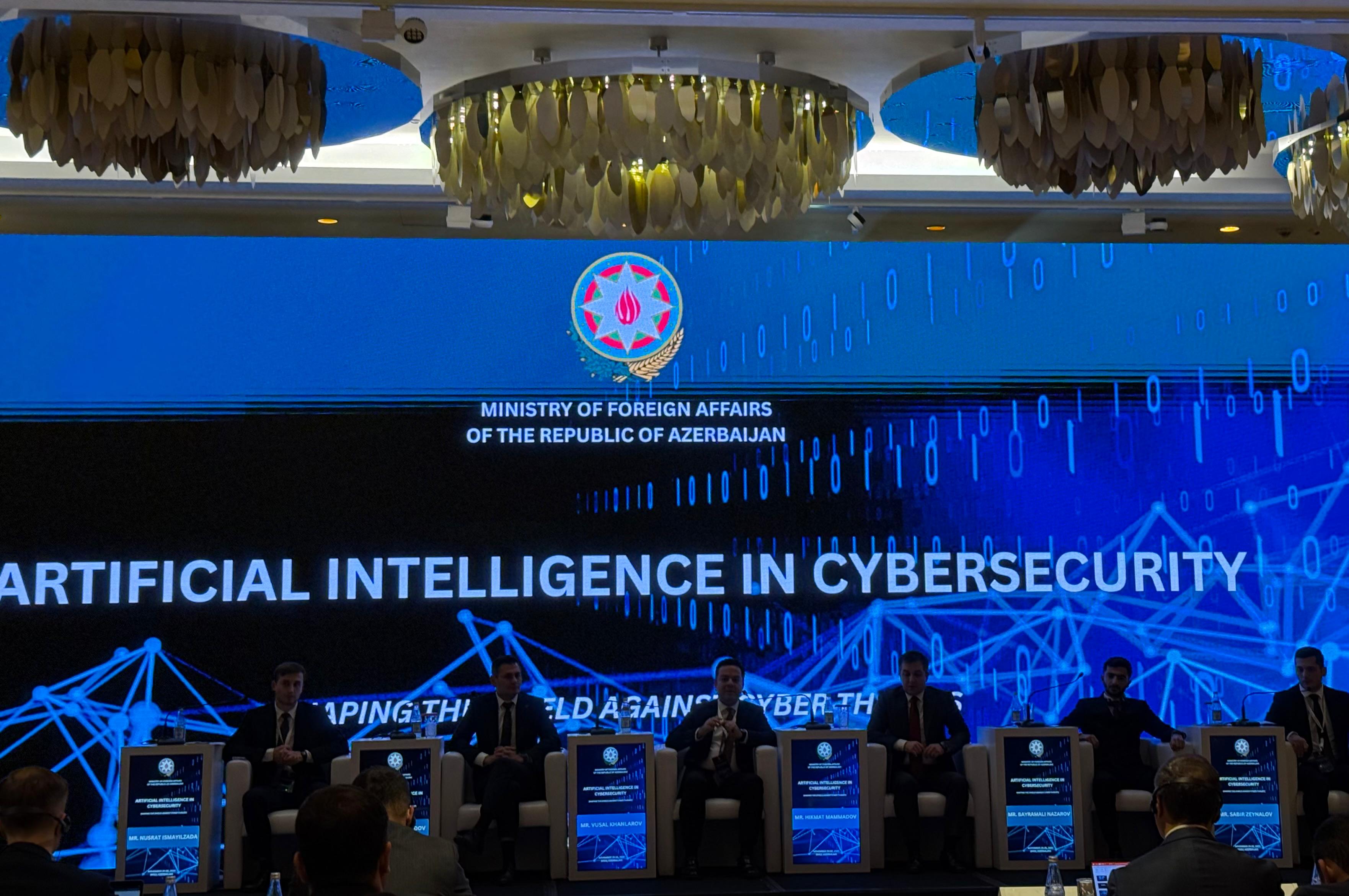 “Kibertəhlükəsizlik sahəsində süni intellekt” mövzusunda beynəlxalq seminar keçirilib